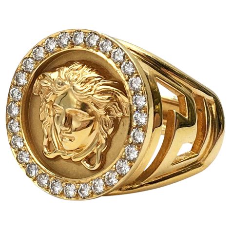 versace ring vollgold|versace ring price.